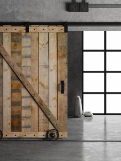A barn sliding wooden door in loft room, 6 Barn Door Alternatives To Consider