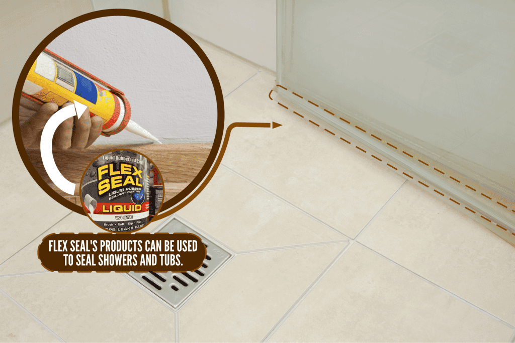 Shower floor and shower drain, Can You Use Flex Seal On Shower Floor?