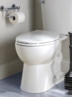 Proper placing of toilet plunger in a bathroom, where and how to store a toilet plunger