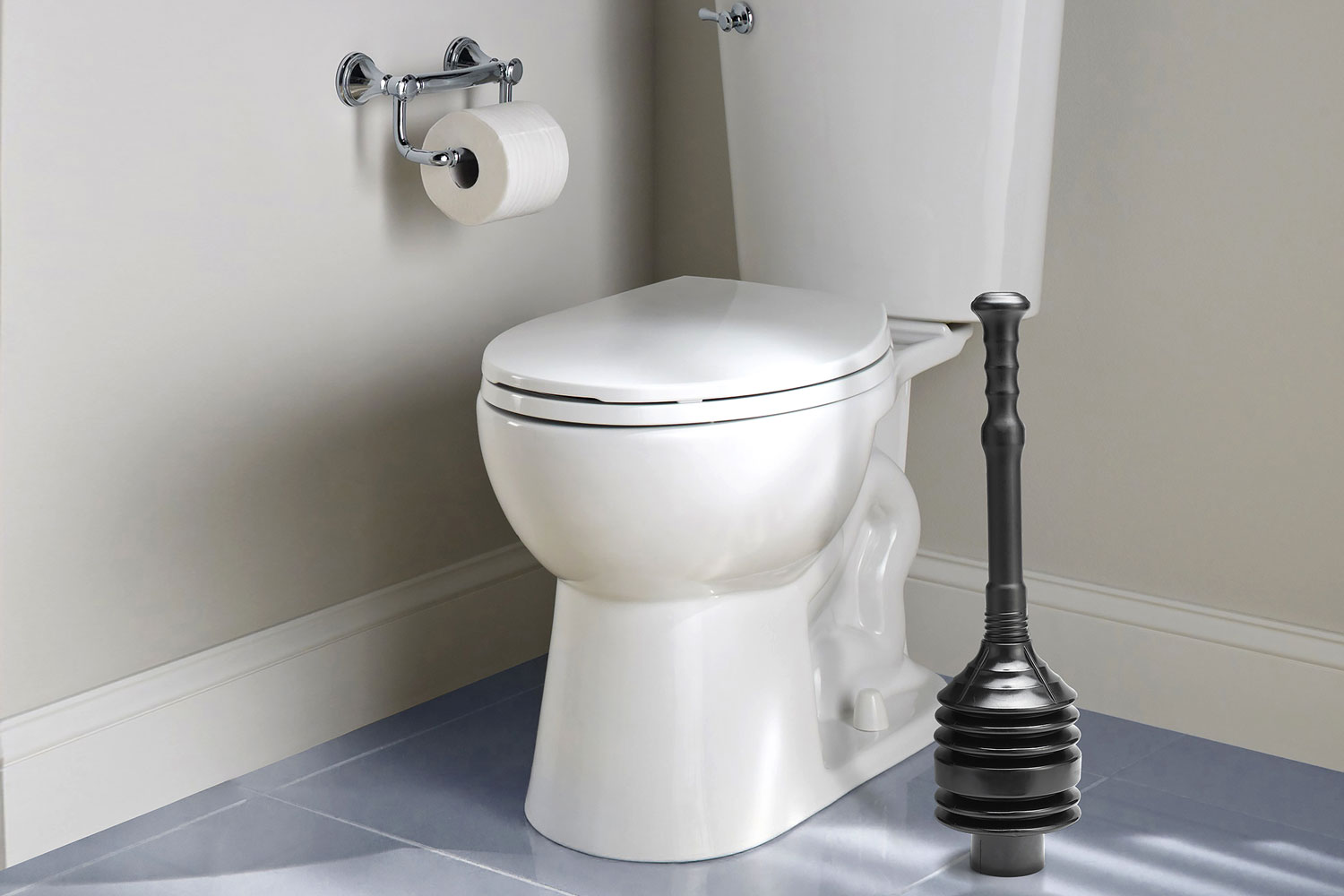 Proper placing of toilet plunger in a bathroom, where and how to store a toilet plunger