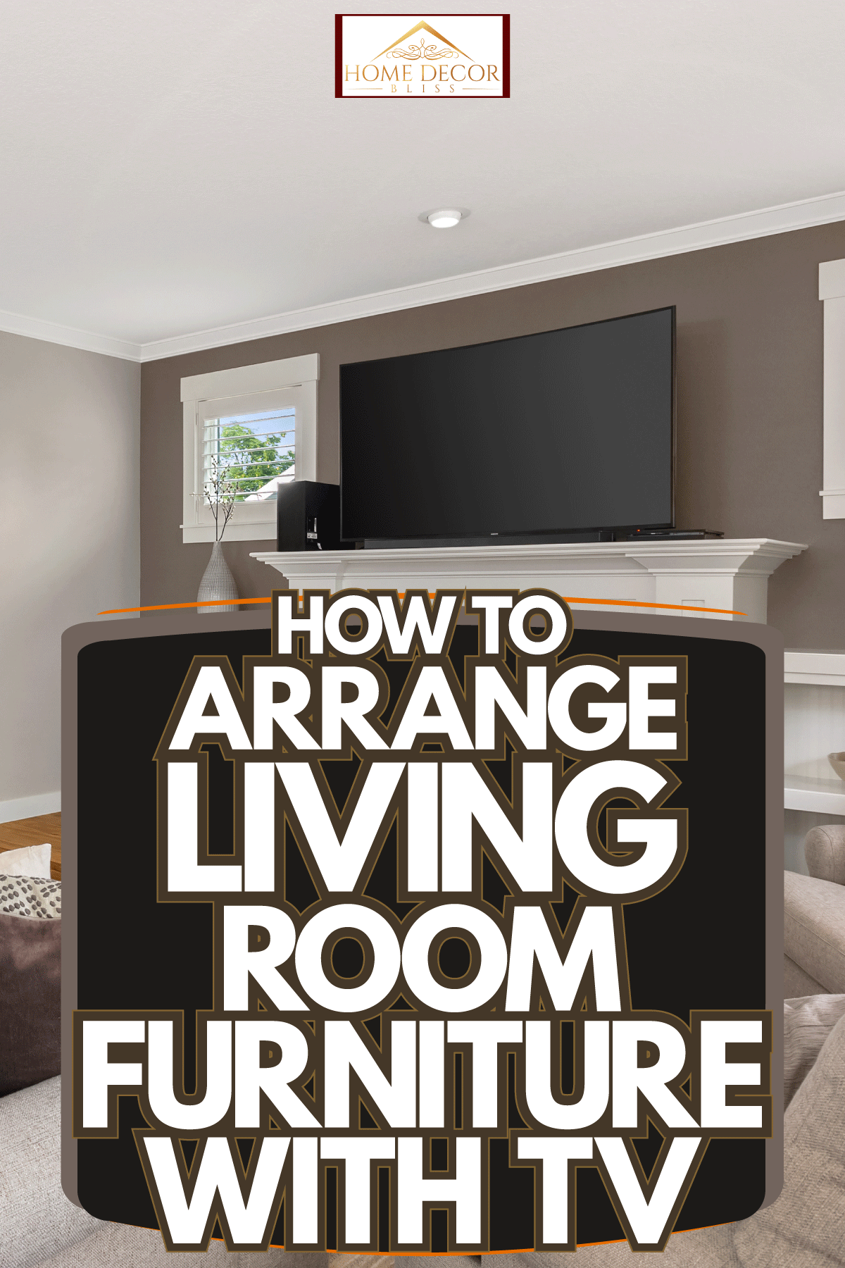 how to arrange living room furniture with tv