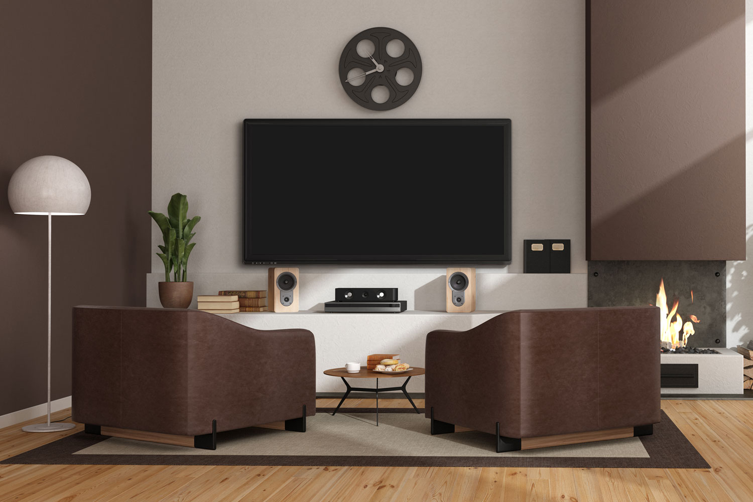 Ultra luxurious modern living room