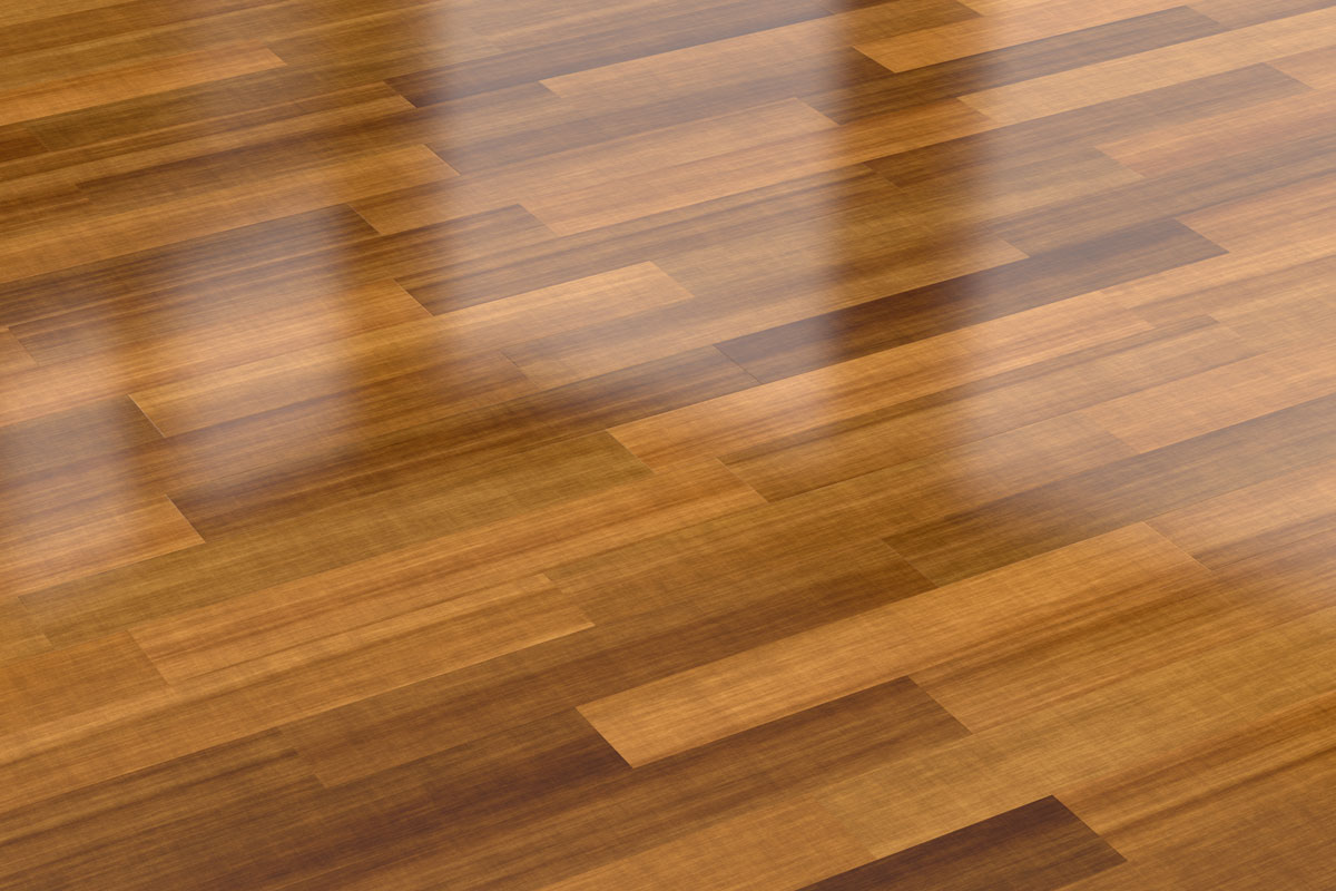 dark wood parquet floor