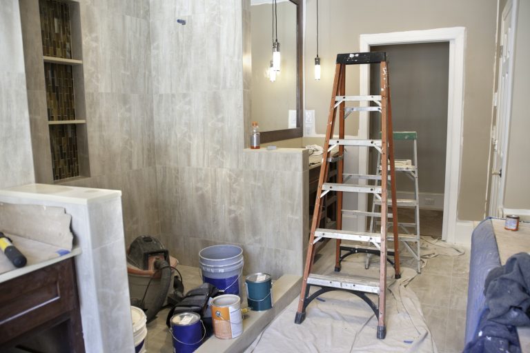 Master bathroom in midst of remodeling - What's The Best Sherwin Williams Paint Finish For Bathroom