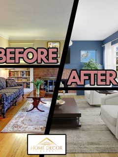 13 Extraordinary Before and After Living Room Transformations [With 13 Different Wall Colors!]
