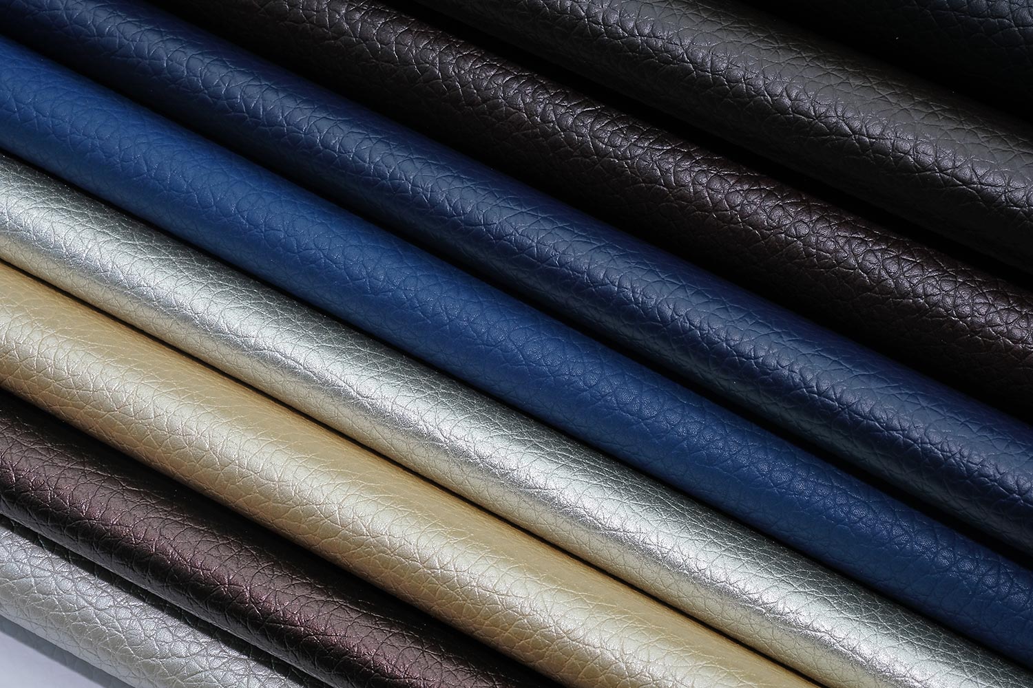Artificial leather color palette catalog