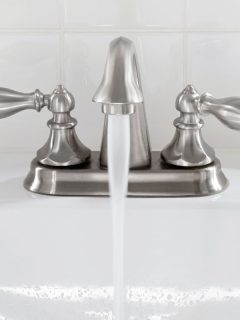 Brushed Nickel Faucet with Running Water, Can You Mix Satin Nickel And Brushed Nickel?