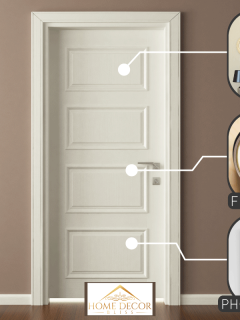 american panel door of a bedroom, How To Decorate A Bedroom Door: 11 Great Ideas!
