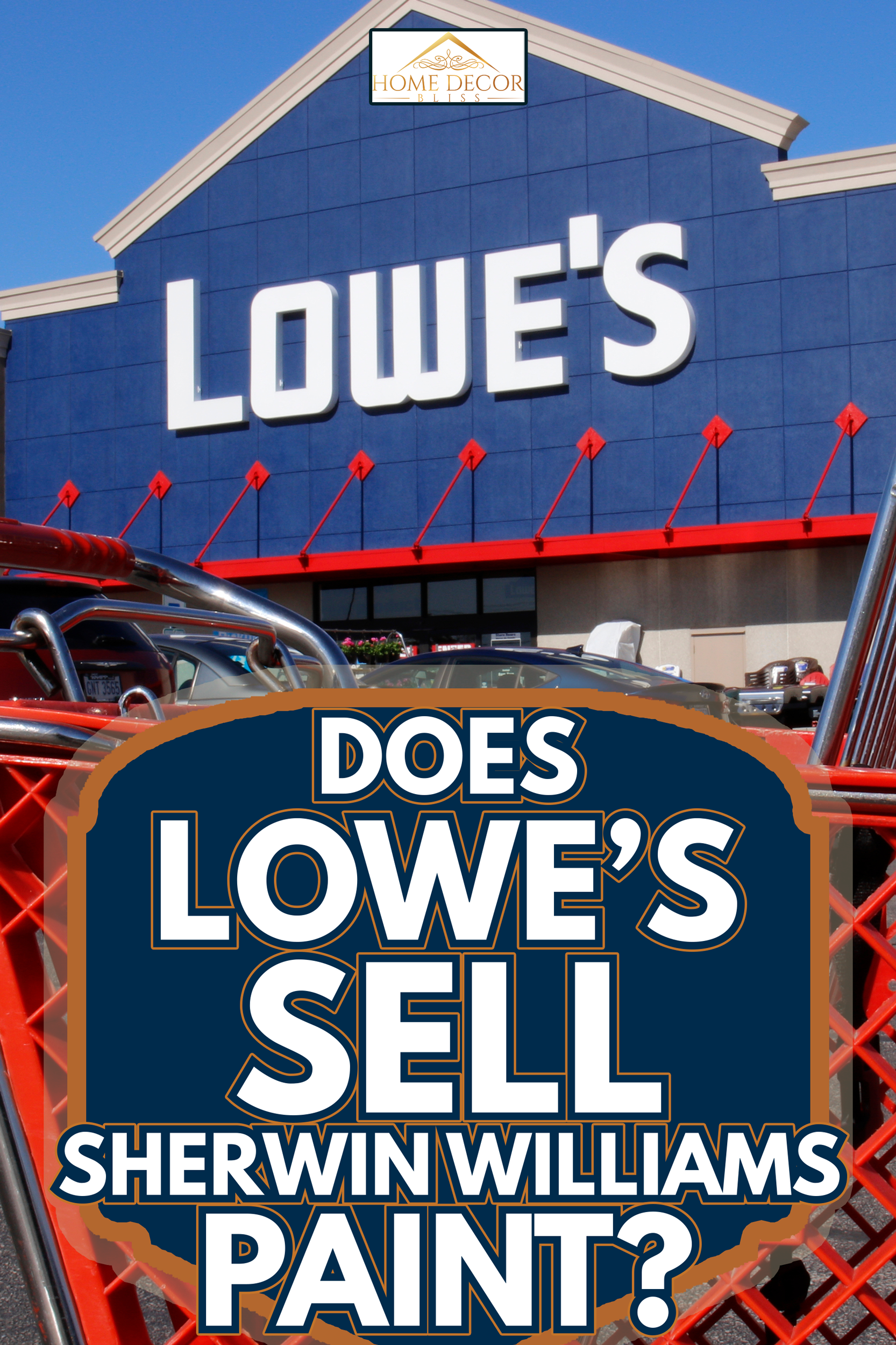 Lowe's Home Improvement Warehouse. Lowe's operates retail home improvement and appliance stores in North America - Does Lowe's Sell Sherwin Williams Paint