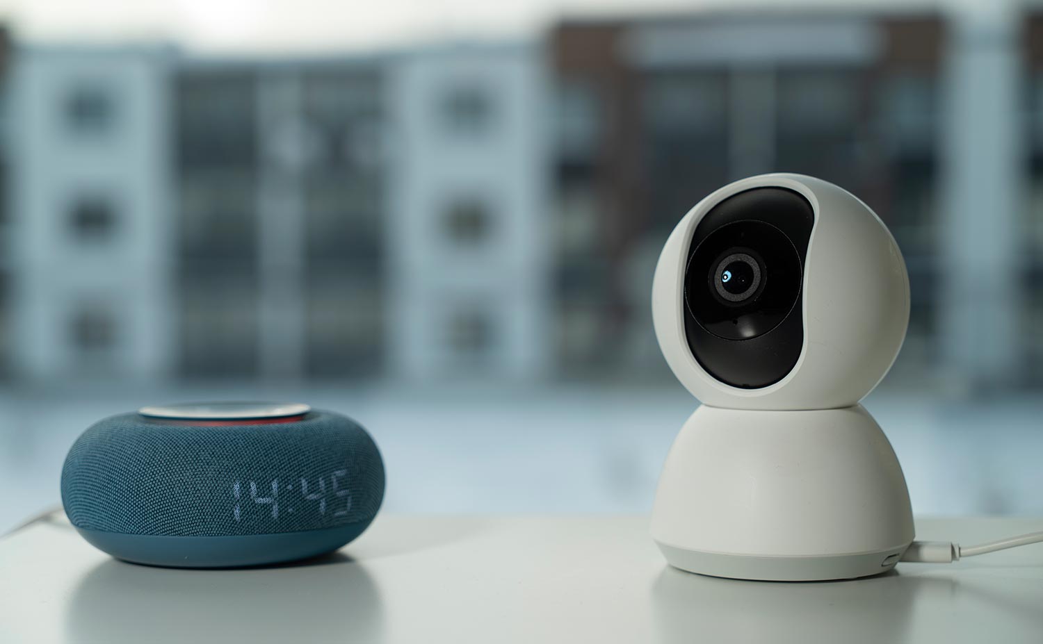 Smart home security camera and virtual assistant