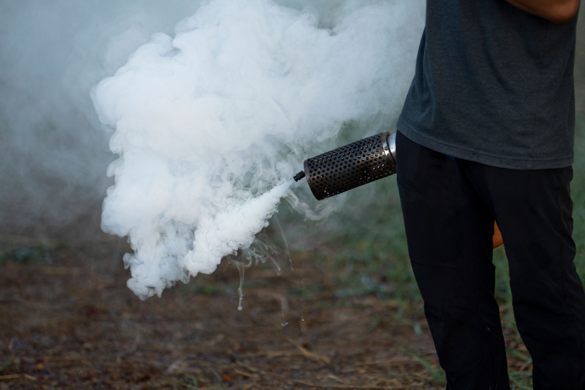 Smoke machine for Anti-insects, Measures to get rid of mosquitoes, insects in the community