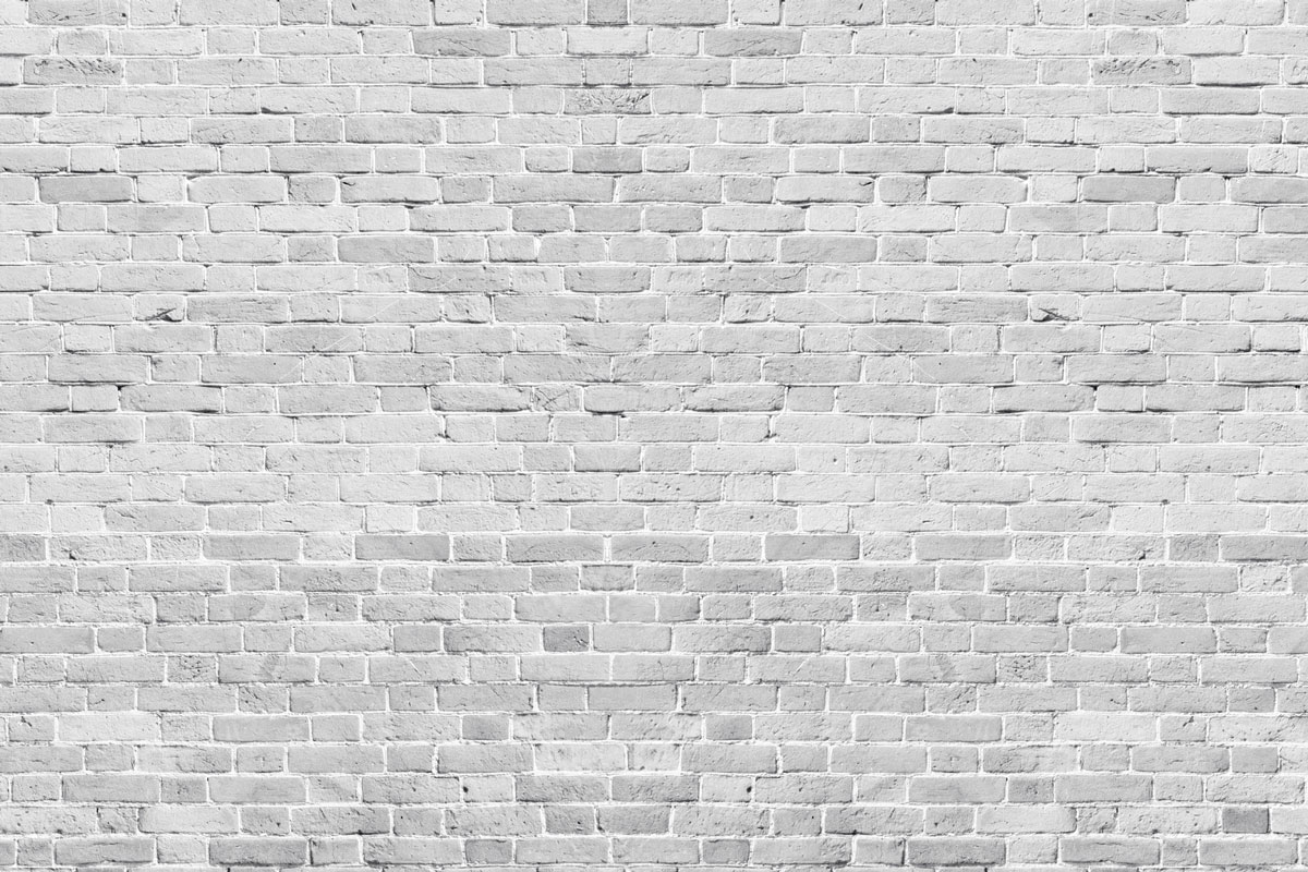 Whitewashed stone wall brick