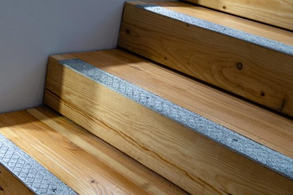A wooden stair treads, How To Make Stair Treads From Hardwood Flooring