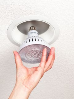 and Installing LED Light Bulb into Ceiling Fixture, BR30 Vs BR40: Which Led Light Bulb To Choose?