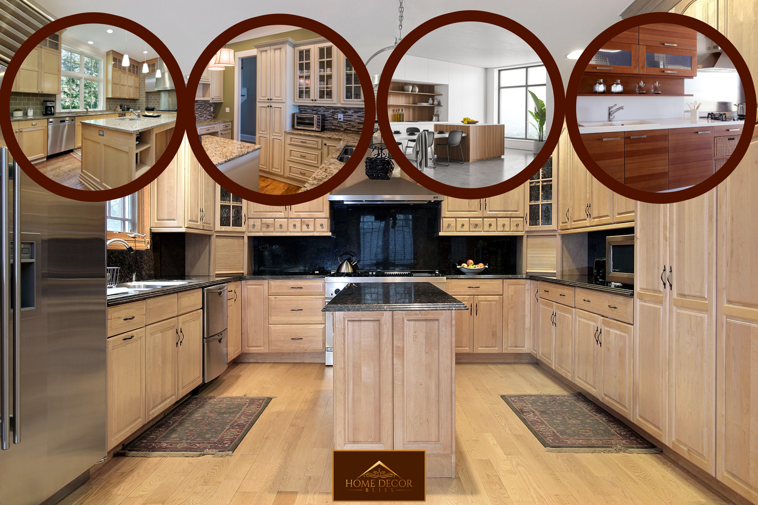 11 Modern Kitchens With Oak Cabinets - 11 Modern Kitchens With Oak Cabinets