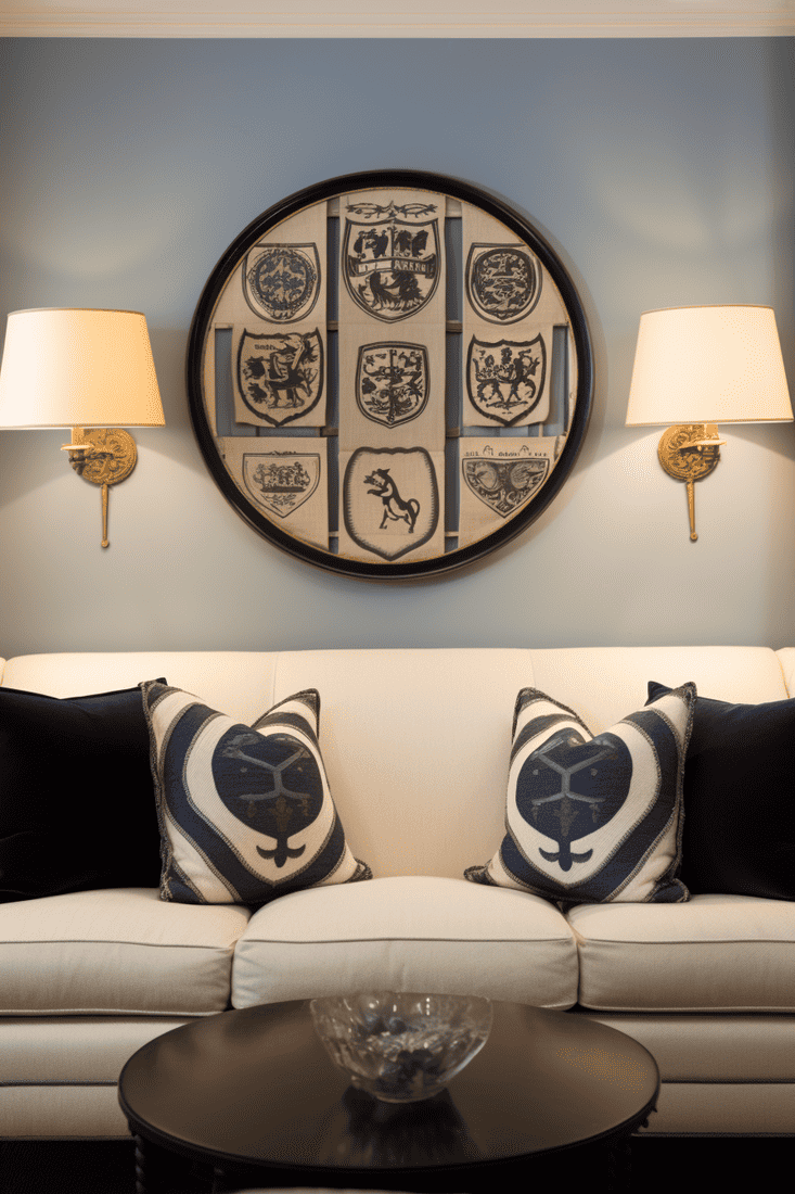 Display fabric on your walls using embroidery hoops, preserving cultural traditions or family heritage.