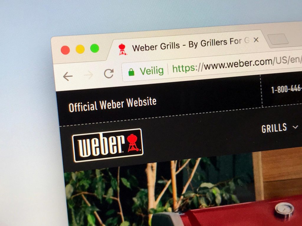 Official website of weber