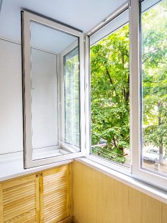 An open window with a view of the forest, What Color To Paint Window Sills? [4 Options Explored]