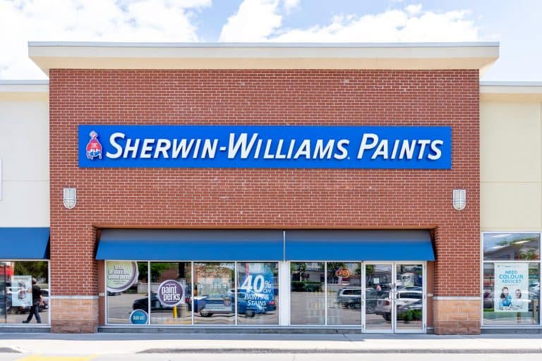 Sherwin-Williams Paint Store storefront in Toronto. Sherwin-Williams is an American company that produces paint - Does Sherwin Williams Do Samples