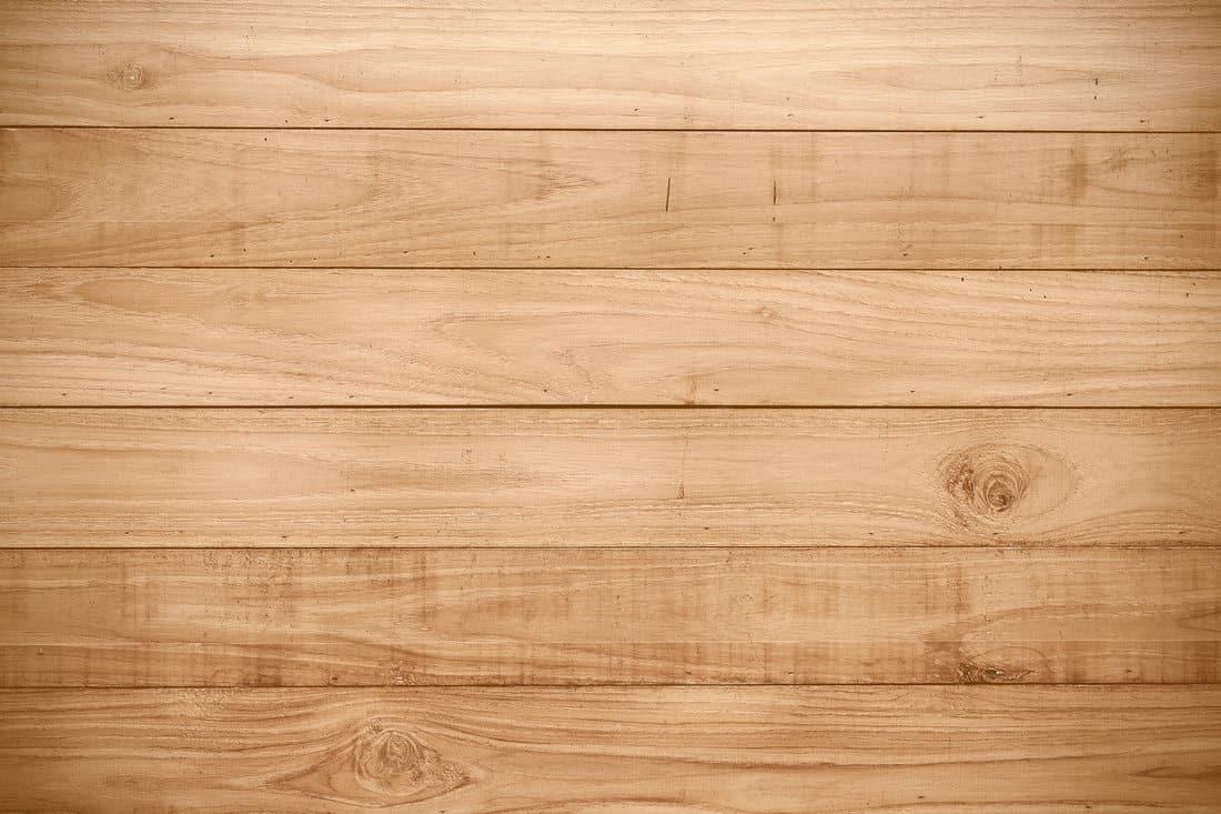 Up close photo of pine wood flooring