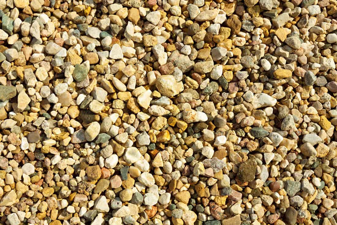 Background from gravel stones