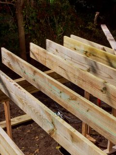 Building a new above ground deck, What Size Should Deck Joists Be?