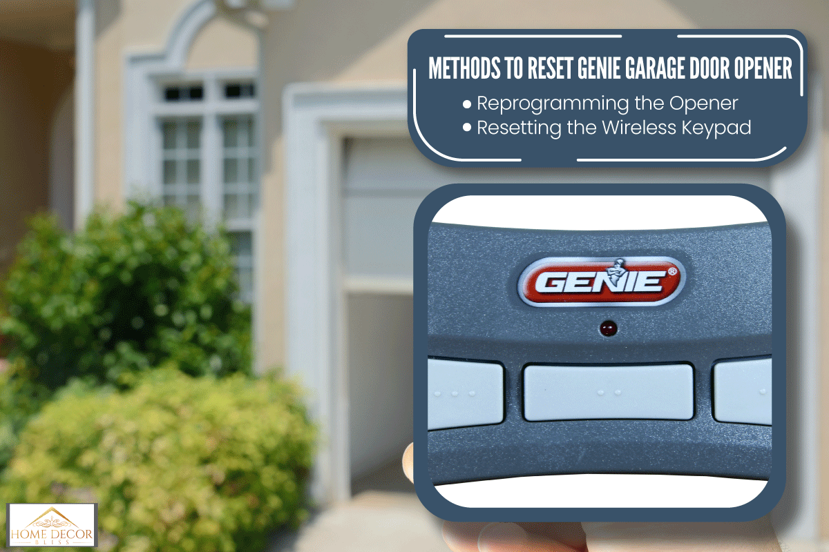 Garage Door Opener, How To Reset A Genie Garage Door Opener