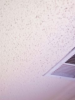 Popcorn Ceiling with a Heating or Cooling Vent, What To Do After Removing Popcorn Ceiling?