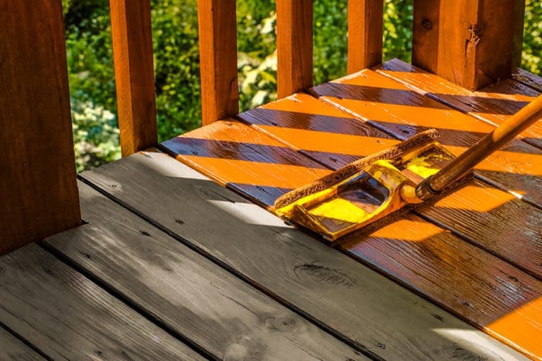 Staining wooden deck with paint roller, How Long After Rain Can You Stain A Deck?