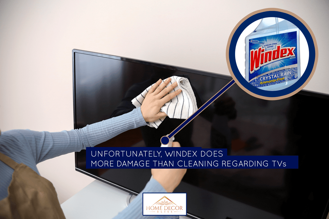 Windex Glass Cleaner - Can You Use Windex To Clean A TV?
