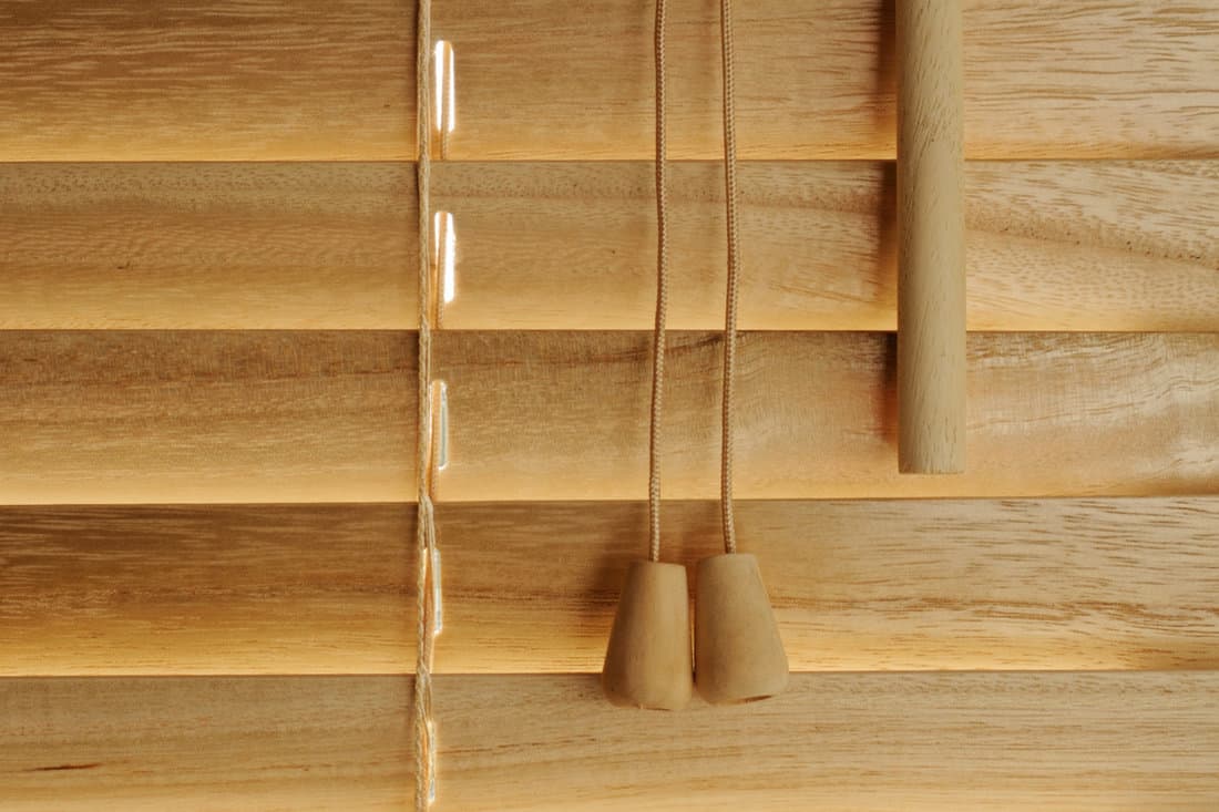 Wooden blind details — Photo