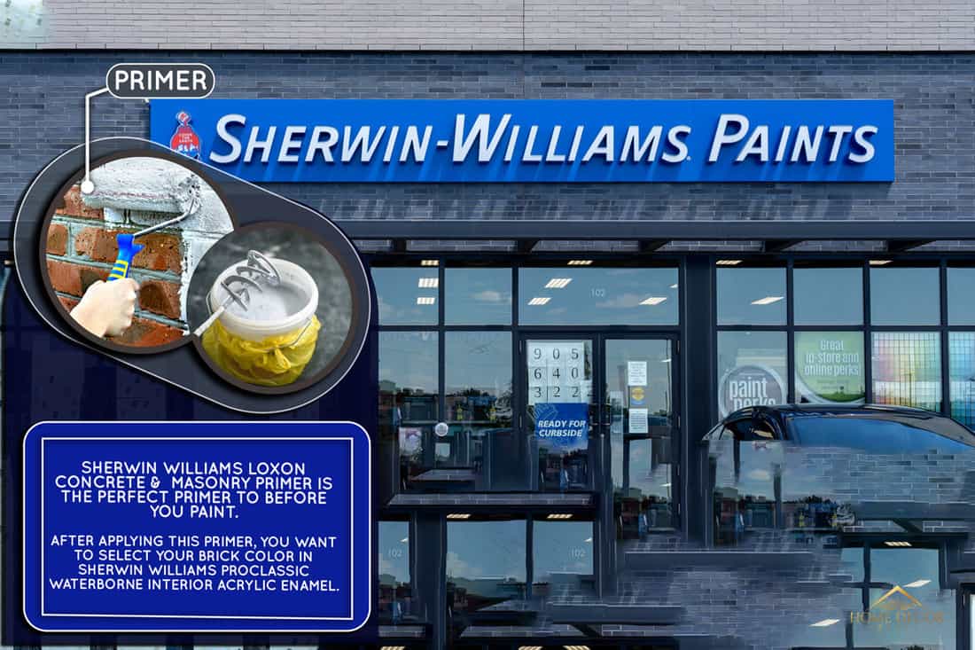 A Sherwin-Williams Paint Store is shown. Sherwin-Williams is an American company that produces paint., What Sherwin Williams Paint Is Best For Brick?