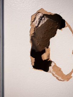 A huge hole on the drywall inside a room, How To Patch a Drywall Hole Without Studs?