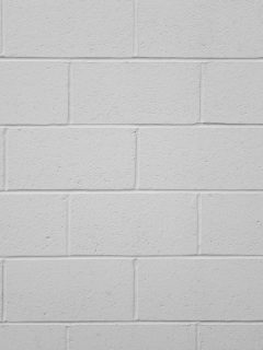 A white cinder black wall - How To Cover An Exterior Cinder Block Wall