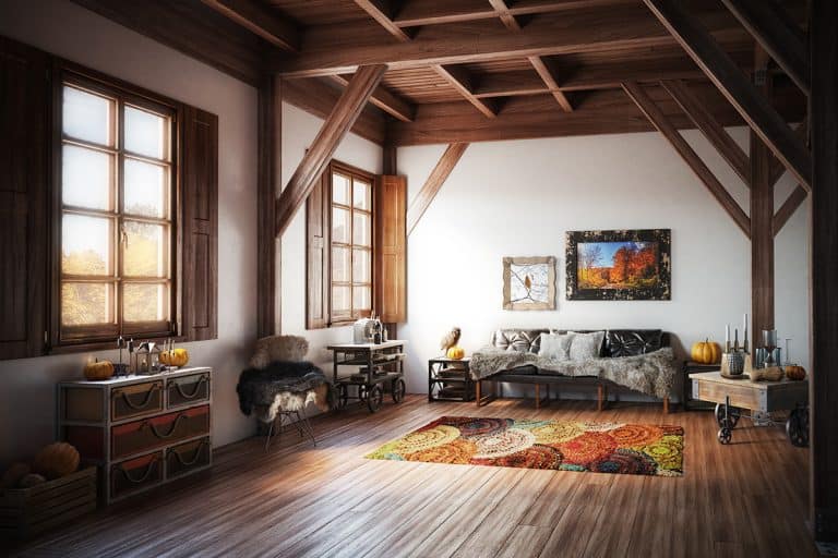 warm, rustic and cozy home interior design with high quality models of stylish furniture and home props. The scene was rendered with photorealistic shaders and lighting in Autodesk® 3ds Max 2016 with V-Ray 3.6 with some post-production added., 11 Paint Colors That Go With Pine Wood Trim Or Floors