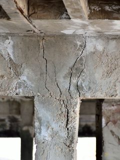 Earthquake failure column many cracks, How To Fix And Reinforce A Cracked Support Beam