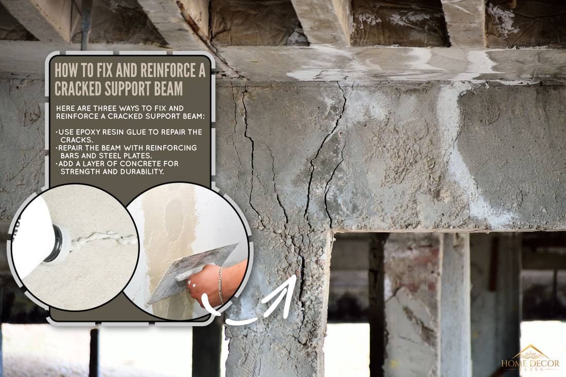 Earthquake failure column many cracks, How To Fix And Reinforce A Cracked Support Beam