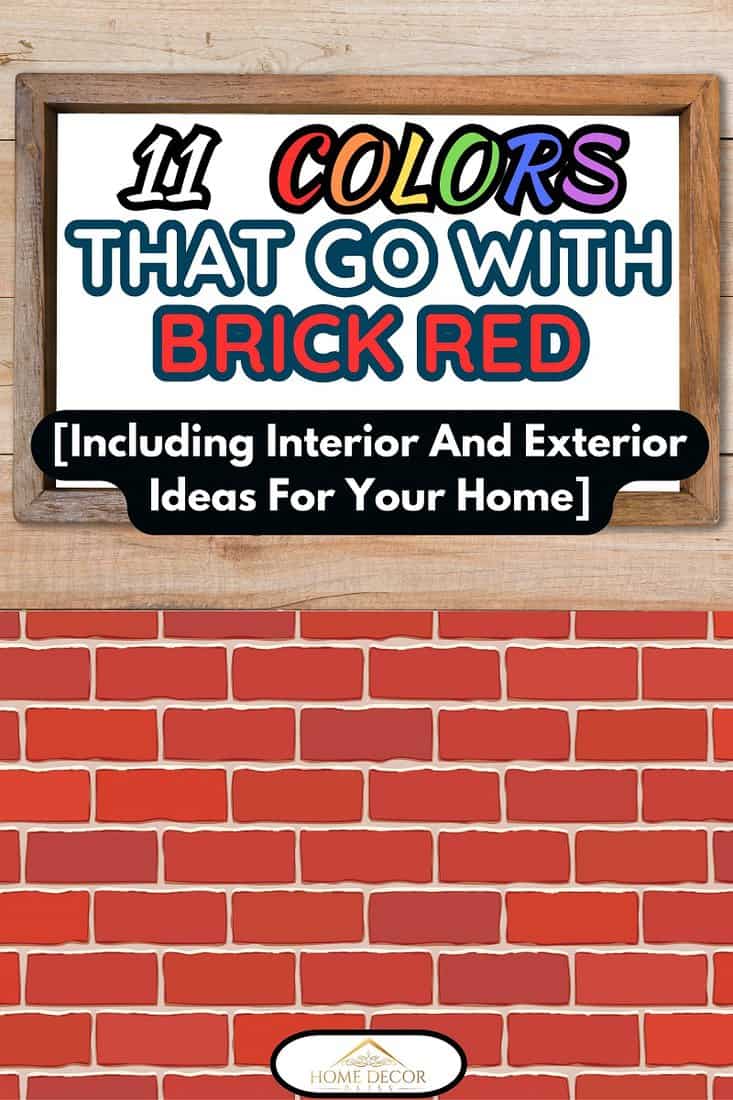 Seamless vector red brick wall - tiled pattern for continuous replicate, 11 Colors That Go With Brick Red [Including Interior And Exterior Ideas For Your Home]