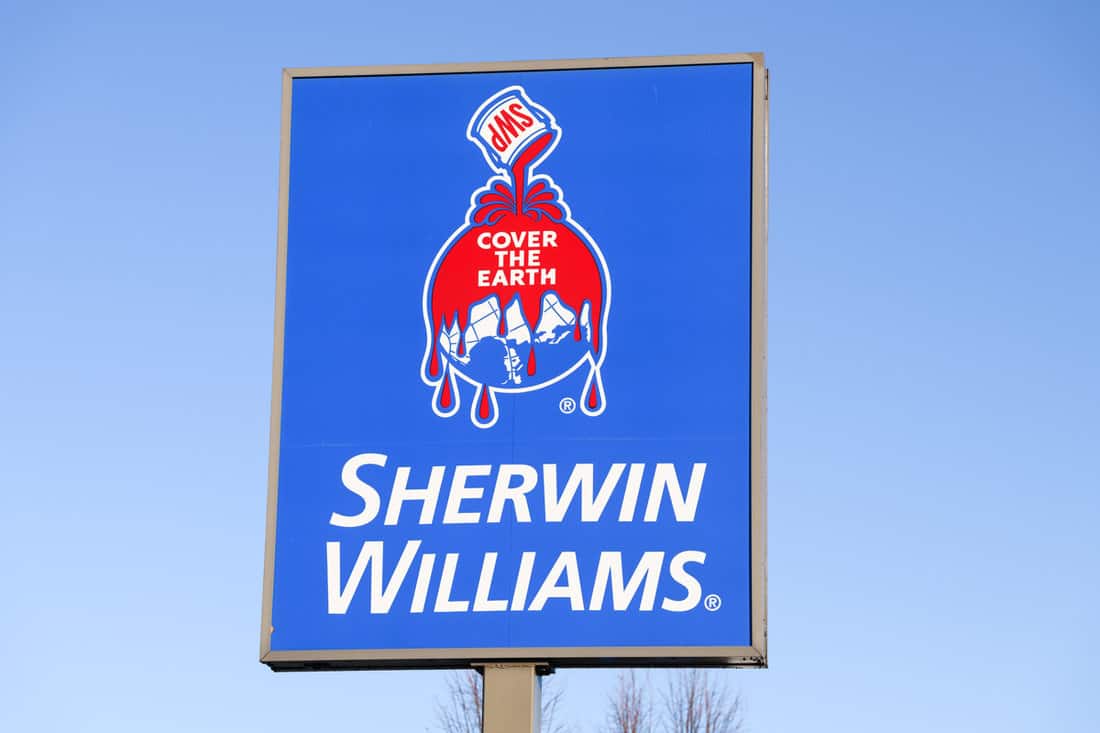 Sherwin Williams sign