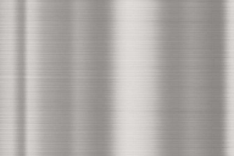 Shiny brushed metal background texture. Polished metallic steel plate. Sheet metal glossy shiny silver, What Colors Go With Brushed Nickel?