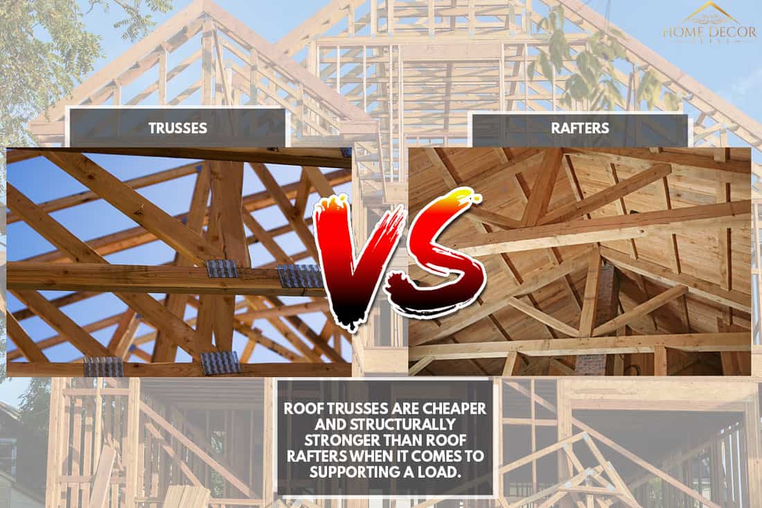 Wooden roof truss being lifted by a boom truck forklift in the roof, Trusses Vs Rafters For Load Bearing—Pros, Cons, & Major Differences