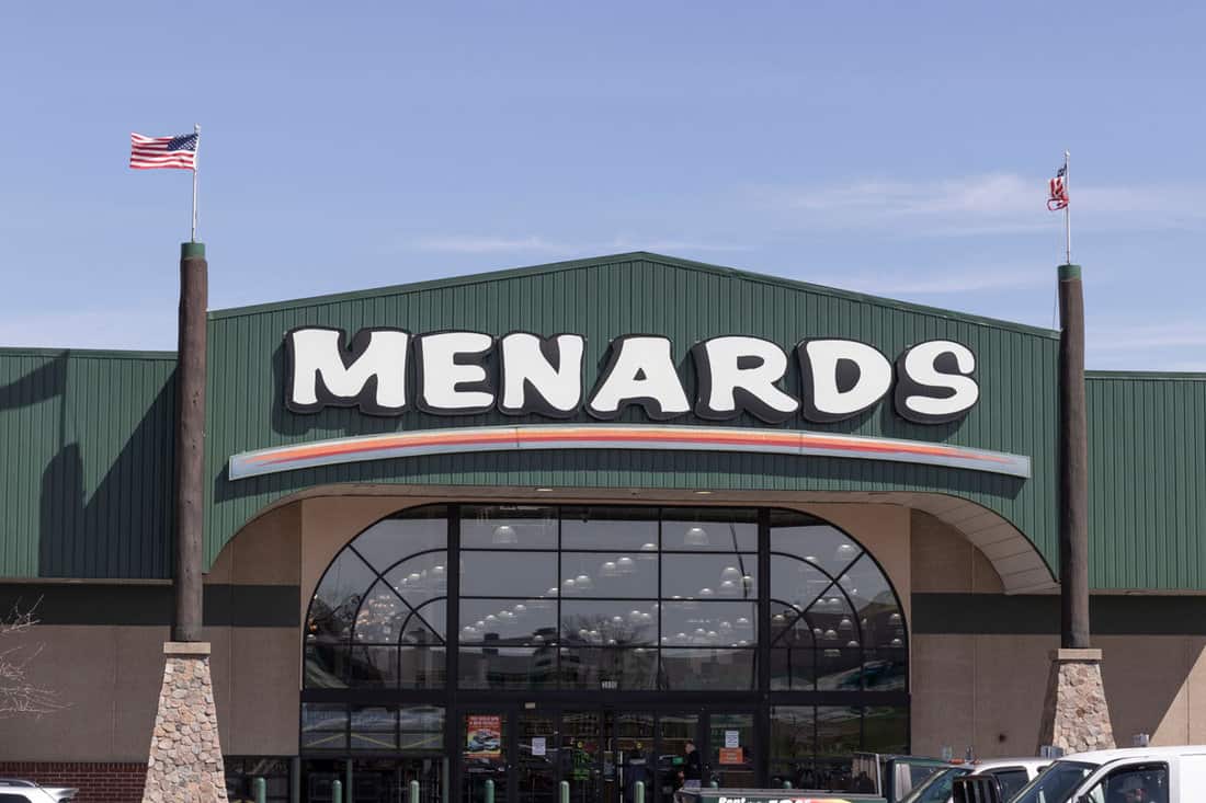 Menards Store warehouse