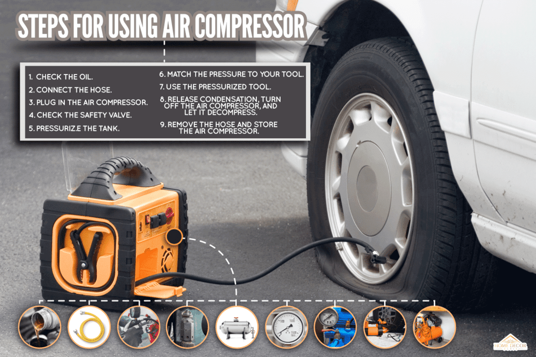 Portable air compressor, How To Use A Craftsman Air Compressor [Step By Step Instructions]