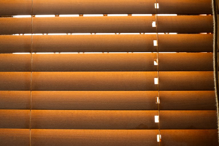 Brown blinds, Blinds Up Or Down For Privacy? [Inc. Main Level And Upper Floors]