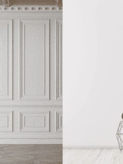 Difference between paints first is the antique white and second is white paint, Antique White Vs White - What Is The Difference?