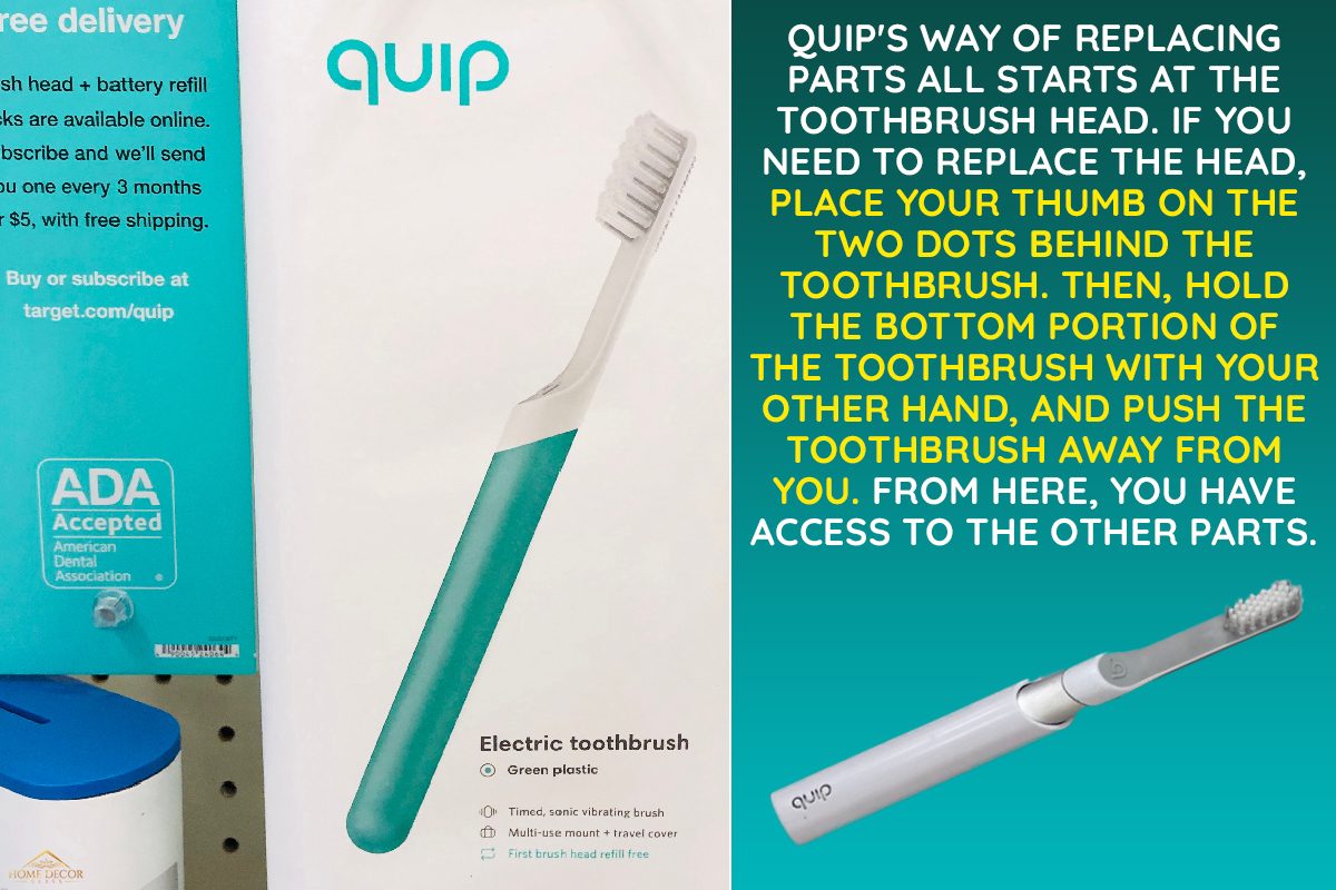 A quip electric toothbrush for sale at a target store, How To Replace Quip Battery, Head, & Floss [Simple Steps]