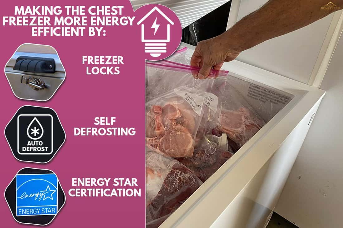 Extra freezer storage for food, How can I make my chest freezer more energy efficient?