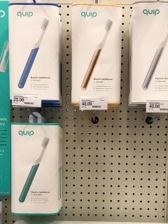 Quip electric toothbrush for sale at a target store, How To Replace Quip Battery, Head, & Floss [Simple Steps]