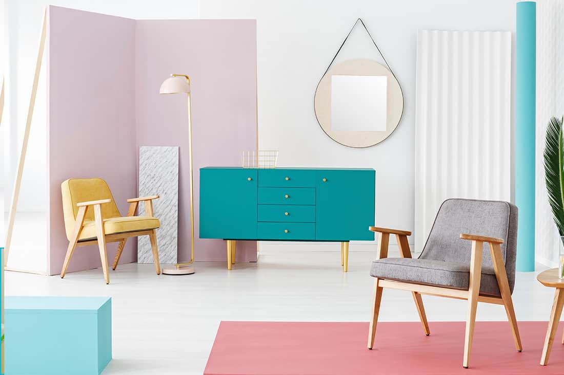 Wooden furniture composition and color scheme ideas