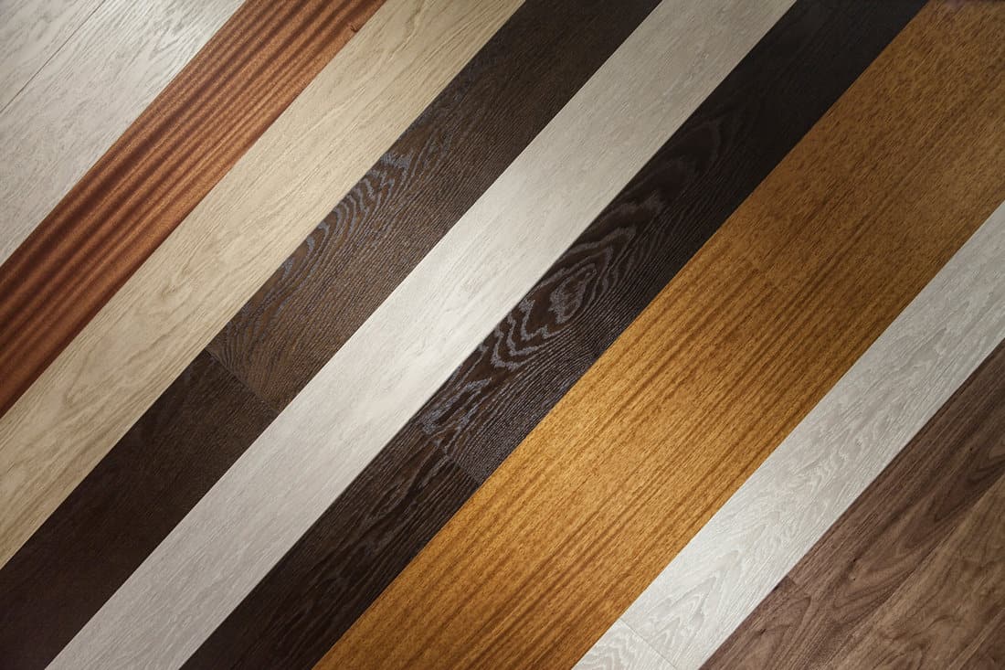 background of different wood samples, Mixed parquet texture